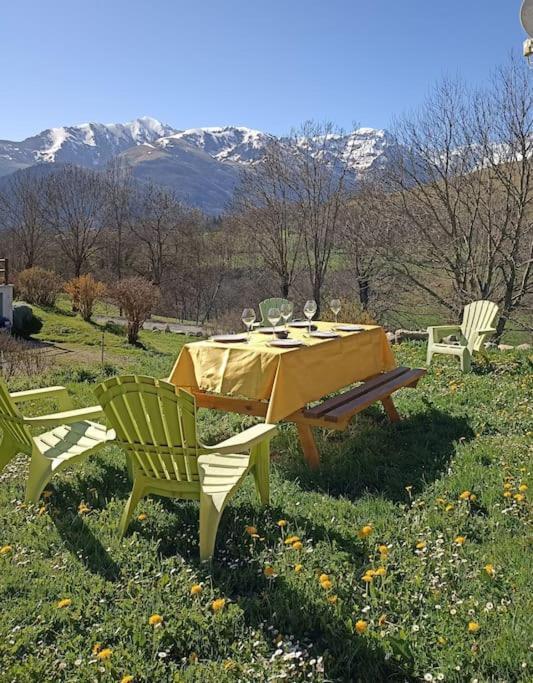 Maison De Montagne Au Calme Avec Cheminee Poubeau Exterior foto